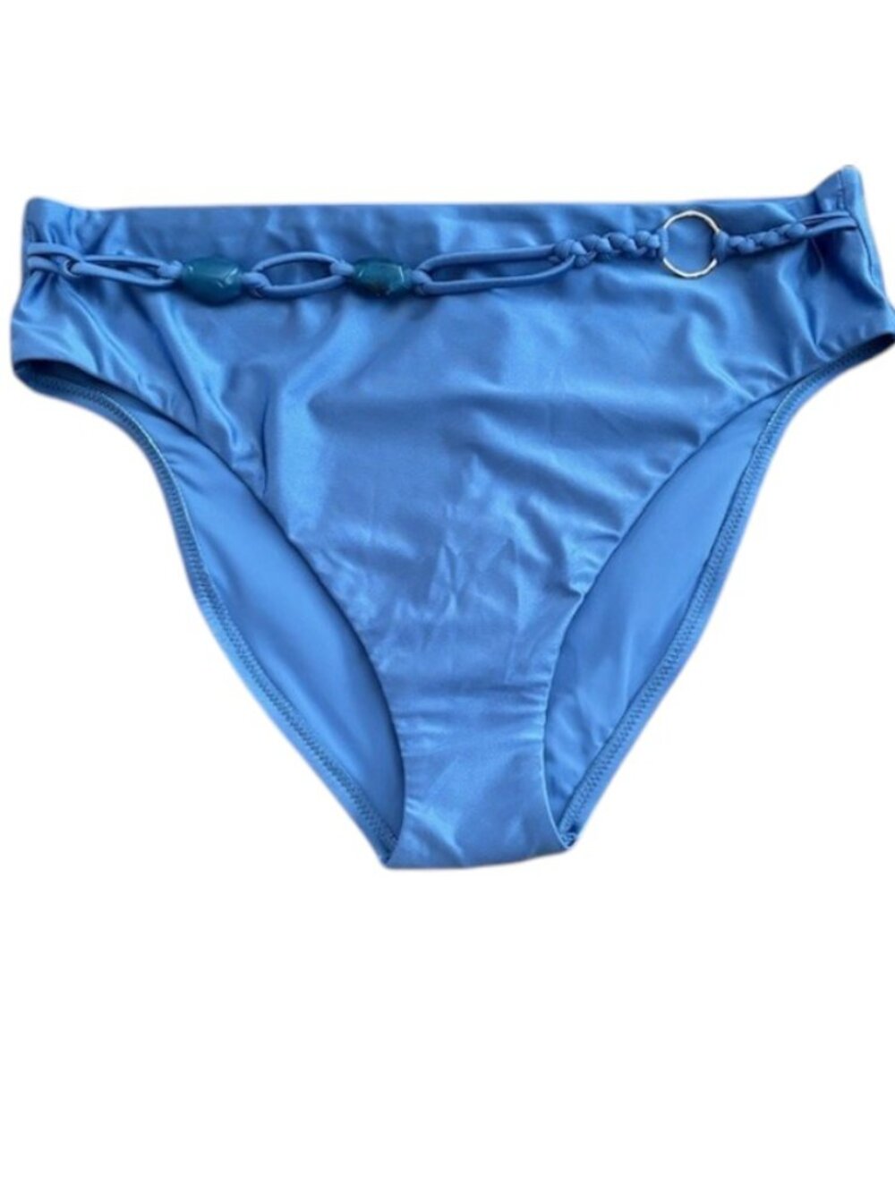 Red  Carter Belted Bikini Bottom